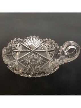 ABP Vintage / Antique Cut Glass 🔥 Nappy Candy Nut Dish